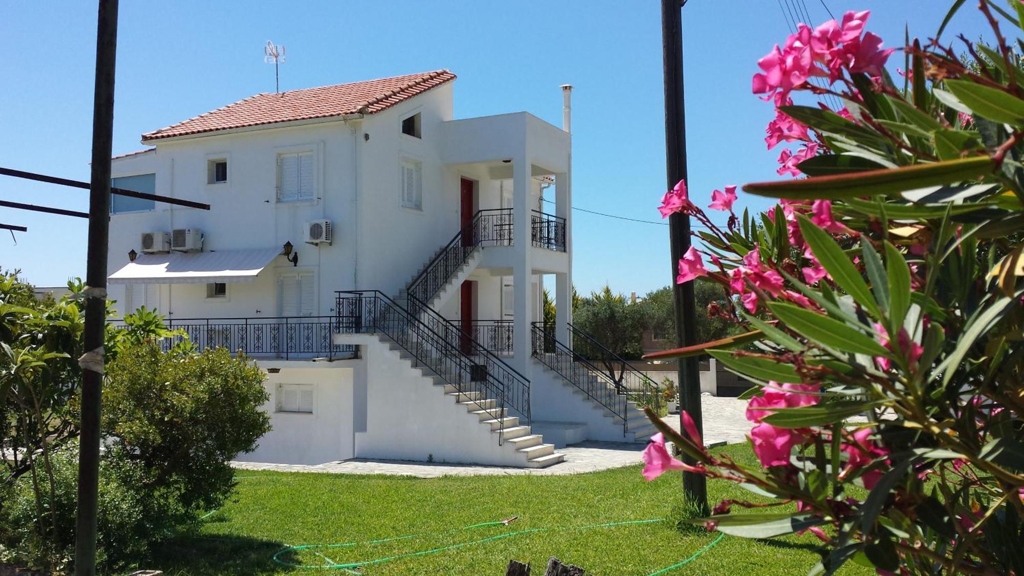 Eva Apartments Svoronata Exterior foto